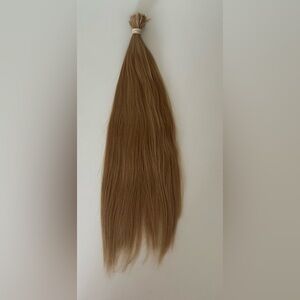 Natural Blond Hair Extension Slavic remy hair. No chemicals or silicone treated
